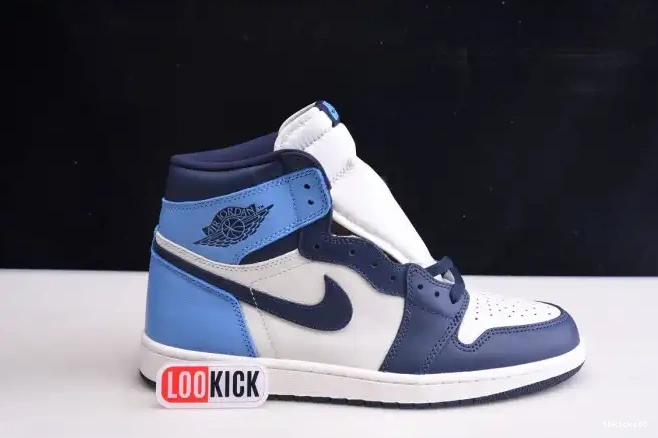 Reps TBkick Obsidian 1 Jordan 555088-140 Air OG Retro High 0606